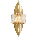 Axyaa Crystal Wall Sconce Light for Living Room & Hallway