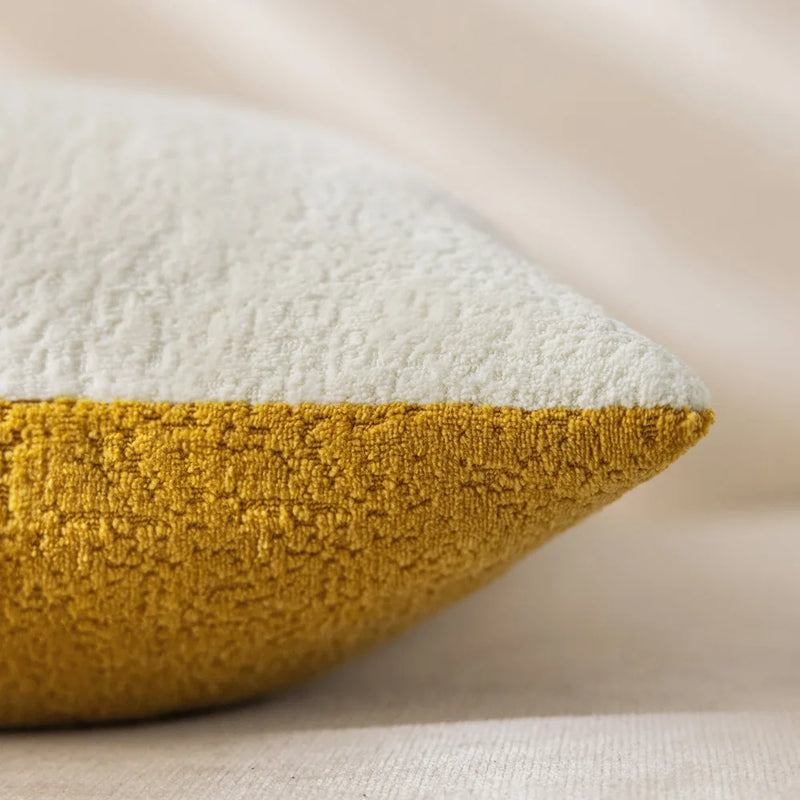 Cloud Velvet Pillow Cover 45x45cm Reversible Winter Decor for Sofa & Living Room