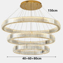 Axyaa Crystal Chandelier Pendant Light for Living and Dining Room Lighting