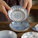 Axyaa Sushi Plate Set - Creative Small Dessert Plate BBQ Hot Pot Fruit Plate (4pcs)
