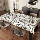 Axyaa Waterproof Oil-Proof Rectangular Dining Table Cloth Luxe High-End Atmosphere