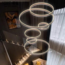 Axyaa Modern LED Pendant Lights Minimalism Dimmable Ceiling Chandelier Lighting