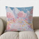 Pink Bears & Lollipop Trees Pillow Cover by Axyaa: Sofa Bedroom Car Cushion