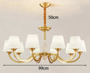 Axyaa Luxury Crystal Chandelier Pendant Light for Living and Dining Room