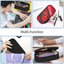 Axyaa Lightning Mcqueen Car Double Layer Pencilcase - Large Capacity Office Accessories