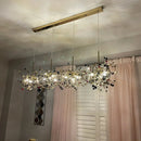 Axyaa Stainless Steel Pendant Light for Dining Living Room Hotel, Modern Design