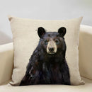 Animal Print Cushion 45x45cm for Sofa, Car Seat & Living Room Decor by Axyaa