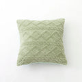 Axyaa Geometric Short Plush Pillow Cover Set for Living Room Sofa