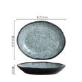 Axyaa Ceramic Salad Plate Set of 4