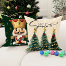 Nutcracker Pillowcase for Christmas Decor - Axyaa Home
