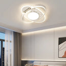 Axyaa Modern LED Ceiling Light Black Indoor Lamp for Bedroom, Living Room, Balcony