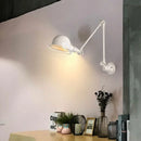 Axyaa Adjustable Wall Lamp Modern Rocker Design LED Light Bedroom Decor