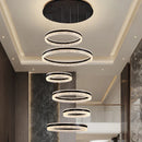 Axyaa Modern Pendant Light LED Chandelier Indoor Ceiling Lamp for Elegant Dining Room