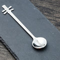 Axyaa Guitar Spoon: Stainless Steel Music Bar Dessert Stirring Gift