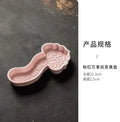 Axyaa Zen Ceramic Tea Tray: Ancient Style Pastry & Fruit Tray for Home Snacks
