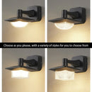 Axyaa LED Outdoor Wall Light: Waterproof & Modern for Courtyard, Garage, Balcony - Creative Design
