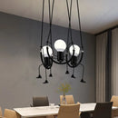 Axyaa Swing Pendant Lamp: Creative Human-shaped Droplight for Various Rooms