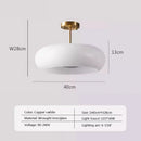 Axyaa Retro Bauhaus Ceiling Lamp for Living Room Bedroom Balcony Home Decor