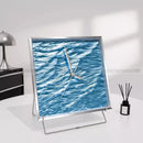 Axyaa 10" 3D Wave Wall Clock - Creative Decorative Tabletop Clock