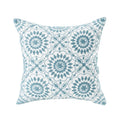 Axyaa Embroidered Flower Linen Cushion Cover 45x45cm
