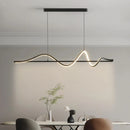 Axyaa LED Chandelier Nordic Pendant Lights Modern Bar Table Kitchen Living Room Lamp