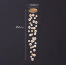Axyaa Facil Indoor Lighting - Elegant Chandelier for Home and Staircase