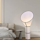 Axyaa Minimalist Floor Lamp Speaker for Living Room, Restaurant, and Study Desk