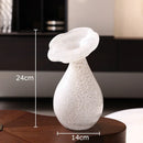 Axyaa Cloud Glass Vase Artificial Flower Decor Floral Shaped Desk Decoration