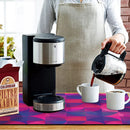 Axyaa Geometric Kitchen Absorbent Draining Mat