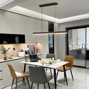 Axyaa Long Strip LED Pendant Lamp for Bedroom Study Living Room Office Reading