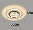 Axyaa Smart LED Ceiling Light for Home Bedroom Living Room - Acrylic Indoor Fixture