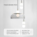 Axyaa Glass Pendant Light Minimalist Living Room Staircase Decoration