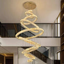Axyaa Modern LED Pendant Chandelier Light for Staircase & Living Room