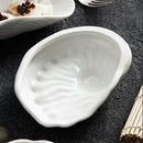 Axyaa Oyster Baking Pan Shell Plate Sashimi High-End Tableware