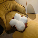 Axyaa Cotton Butt Cushion Pillow- Soft & Cute Sofa Prop for Lazy Sitting, Birthday Gift