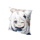 Axyaa Cartoon Anime Decor Pillowcase for Dormitory Sofa Bedside - Two Direction Throw Pillow Case