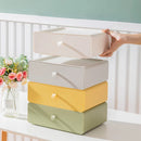 Axyaa 3-in-1 Bra Socks Underwear Organizer Stackable Drawer Storage Box