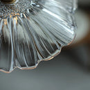 Axyaa Brass Glass Pendant Lights Nordic Japanese Style Chandelier for Restaurant Bedroom