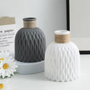 Axyaa Porcelain Style DIY Flowerpot Vase Home Decoration Ornaments