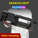 Axya Solar Rechargeable Spotlight Work Light Camping Lantern Flashlight