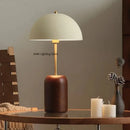 Axyaa Solid Wood Bedside Lamp with E14 Light Bulb