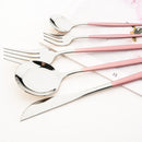 Axyaa Stainless Steel Cutlery Set - Knife Spoon Fork Dinnerware Flatware Set