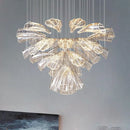 Axyaa Luxury LED Crystal Chandelier for Home and Commercial Spaces.