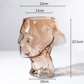 Axyaa Abstract Head Sculpture Vase: Artistic Home Decoration Flower Arranger Display