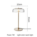 Axyaa Minimalist Iron Glass LED Floor Lamp - Nordic Restaurant Coffee Shop Chandelier