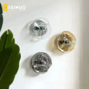 Axyaa Handblown Glass Wave Texture Wall Sconce with E27 Socket