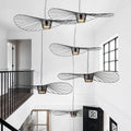 Axyaa Modern Vertigo Hat LED Suspension Lamp - Industrial Vintage Pendant Chandelier