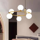 Axyaa Modern LED Chandeliers: Stylish Pendant Lights for Living and Dining Rooms