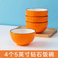 Axyaa Small Ceramic Rice Noodle Soup Bowl Set