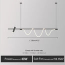 Axyaa Nordic Modern Chandelier Minimalist Dining Room Lighting Fixtures